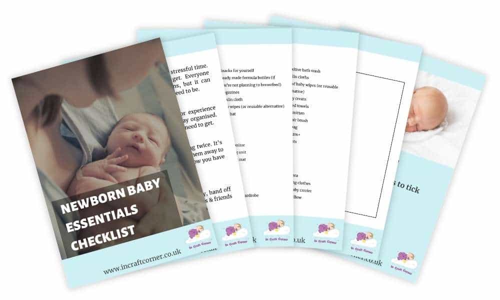 Newborn Baby Essentials List